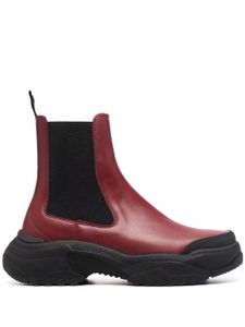 GmbH bottines chelsea en cuir - Rouge