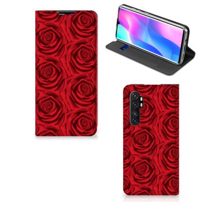 Xiaomi Mi Note 10 Lite Smart Cover Red Roses Xiaomi Mi Note 10 Lite Smart Cover Red Roses