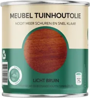 Tuinhoutolie Meubelolie - Lichtbruin - 750 ml