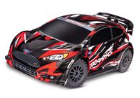 Traxxas Ford Fiesta ST Rally 4x4 BL2-S brushless RTR - Rood - thumbnail