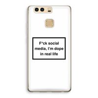 I'm dope: Huawei P9 Transparant Hoesje