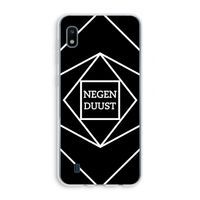 Negenduust geometrisch: Samsung Galaxy A10 Transparant Hoesje