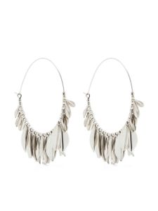 ISABEL MARANT boucles d'oreilles Shiny Leaf - Argent