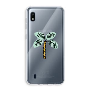 Palmboom: Samsung Galaxy A10 Transparant Hoesje