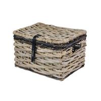 Basil Front basket dijon with lid size l