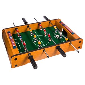 Speelgoed Mini Tafelvoetbal spel - voor op de eettafel - 51 x 31 cm