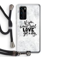 Partner in crime: Huawei P40 Transparant Hoesje met koord