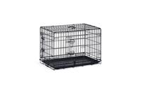 Beeztees Beeztees Hondenbench 2 Deurs Zwart 81X55X61