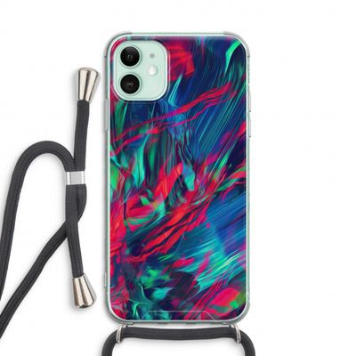 Pilgrims Of The Sea: iPhone 11 Transparant Hoesje met koord