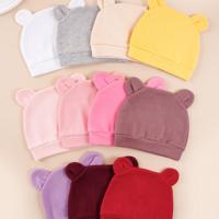 6pcs/Pack Newborn 0-3M Baby Dolphin & Lion Design Warm Protective Decorative Caps, Cute Daily Casual Infant Accessories, Suitable For Newborn Outdoor Activities And Daily Use Multicolor3 / 0-3M