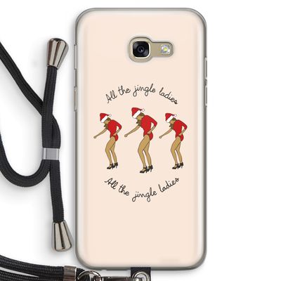 Jingle Ladies: Samsung Galaxy A5 (2017) Transparant Hoesje met koord