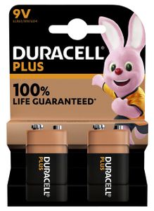 Batterij Duracell Plus 2x9Volt