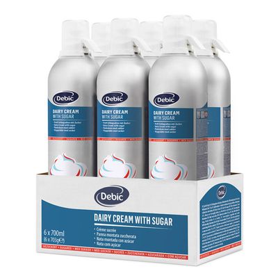 Debic - Slagroom met suiker - 6x 700ml
