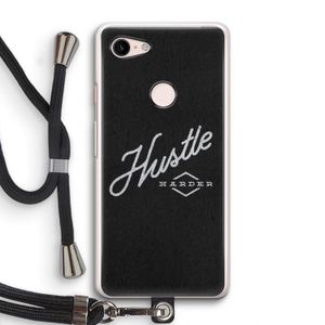 Hustle: Pixel 3 Transparant Hoesje met koord
