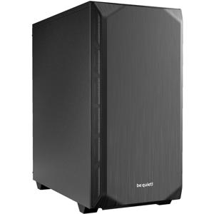 BeQuiet Pure Base 500 Midi-tower PC-behuizing, Gaming-behuizing Zwart 2 voorgeïnstalleerde ventilators, Stoffilter, Geluidsdemping