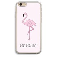 Pink positive: iPhone 6 Plus / 6S Plus Transparant Hoesje Pink positive: iPhone 6 Plus / 6S Plus Transparant Hoesje