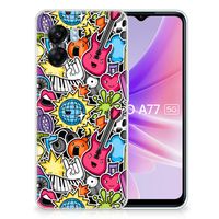 OPPO A77 | A57 5G Silicone Back Cover Punk Rock