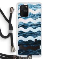 Oceaan: Samsung Galaxy S10 Lite Transparant Hoesje met koord