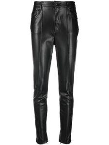 Ermanno Scervino pantalon skinny en cuir artificiel - Noir