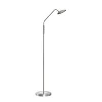 Fischer & Honsel 1-lichts leeslamp Tallri nikkel dimbaar 40486