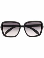 Gucci Eyewear lunettes de soleil à monture oversize - Noir