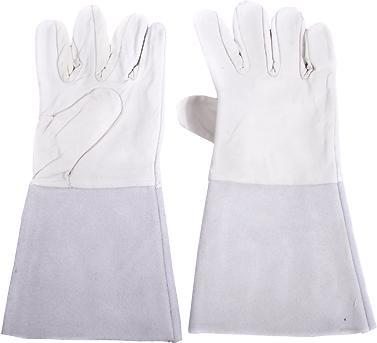 WKS Black protective gloves with long cuff
