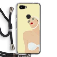 Summer: Pixel 3a Transparant Hoesje met koord