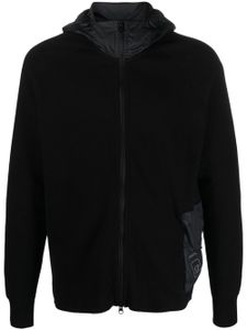 C.P. Company hoodie en polaire à logo imprimé - Noir