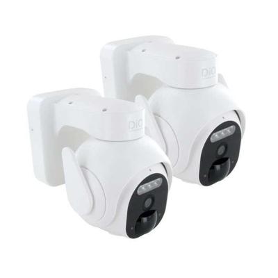 Buitencamera's - DIO CONNECTED HOME - Set van 2 - Roterend - Batterij - 3MP