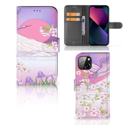Apple iPhone 13 | Telefoonhoesje | Met pasjeshouder | Bird Flying