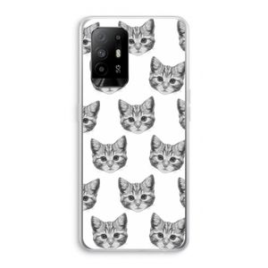 Kitten: Oppo A95 5G Transparant Hoesje