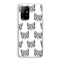 Kitten: Oppo A95 5G Transparant Hoesje