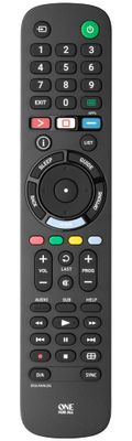 OneForAllURC4912 voor Sony Afstandsbediening Zwart