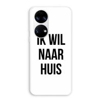 Ik wil naar huis: Huawei P50 Transparant Hoesje