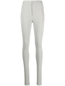 WARDROBE.NYC legging à taille haute - Gris