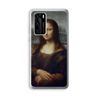 Mona Lisa: Huawei P40 Transparant Hoesje Mona Lisa: Huawei P40 Transparant Hoesje
