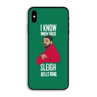 Sleigh Bells Ring: iPhone XS Max Biologisch afbreekbaar hoesje