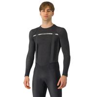 Castelli Merino seamless baselayer fietsshirt lange mouw zwart heren