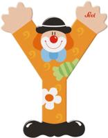 Sevi letter clown y: 10 cm (81761)