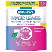 Dr Beckmann Magic Leaves Wasstrips Kleur 20ST - thumbnail