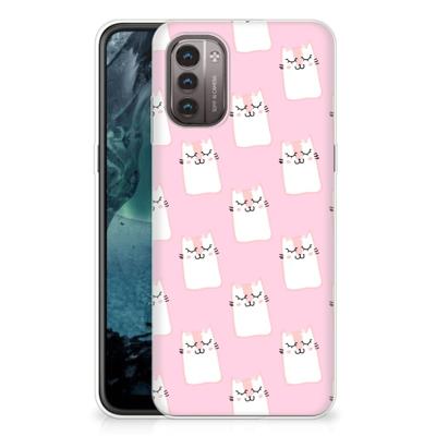 Nokia G21 | G11 | TPU Hoesje | Sleeping Cats