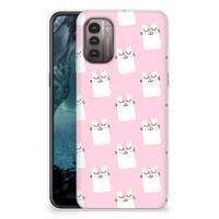 Nokia G21 | G11 | TPU Hoesje | Sleeping Cats