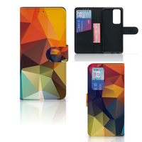 OPPO Find X3 Neo 5G Book Case Polygon Color - thumbnail