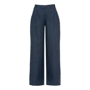 Linnen broek, indigo Maat: 46