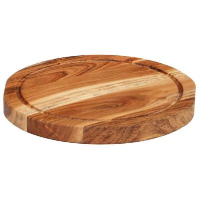 VidaXL Hakblok ø 25x2,5 cm massief acaciahout