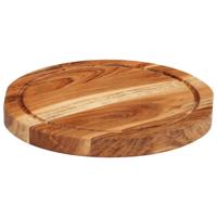 VidaXL Hakblok ø 25x2,5 cm massief acaciahout