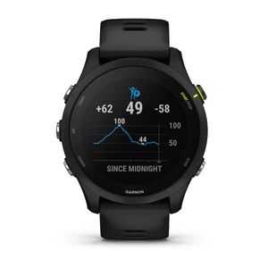 Garmin Forerunner 255 Music 3,3 cm (1.3") MIP 46 mm Digitaal 260 x 260 Pixels Touchscreen Zwart Wifi GPS