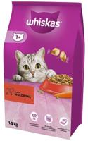 WHISKAS Adult Beef - droog kattenvoer - 14 kg