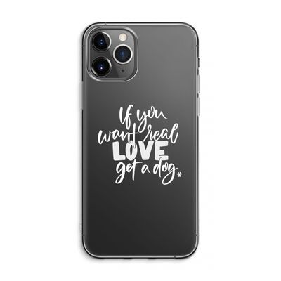 Partner in crime: iPhone 11 Pro Max Transparant Hoesje