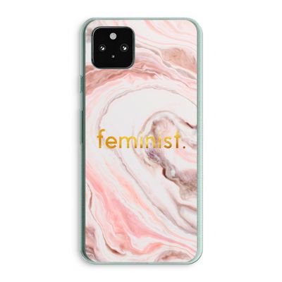 Feminist: Google Pixel 5a 5G Transparant Hoesje